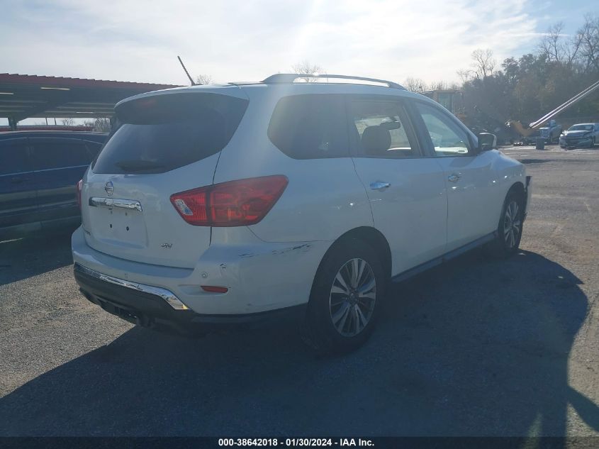 2018 NISSAN PATHFINDER SV - 5N1DR2MN1JC617105