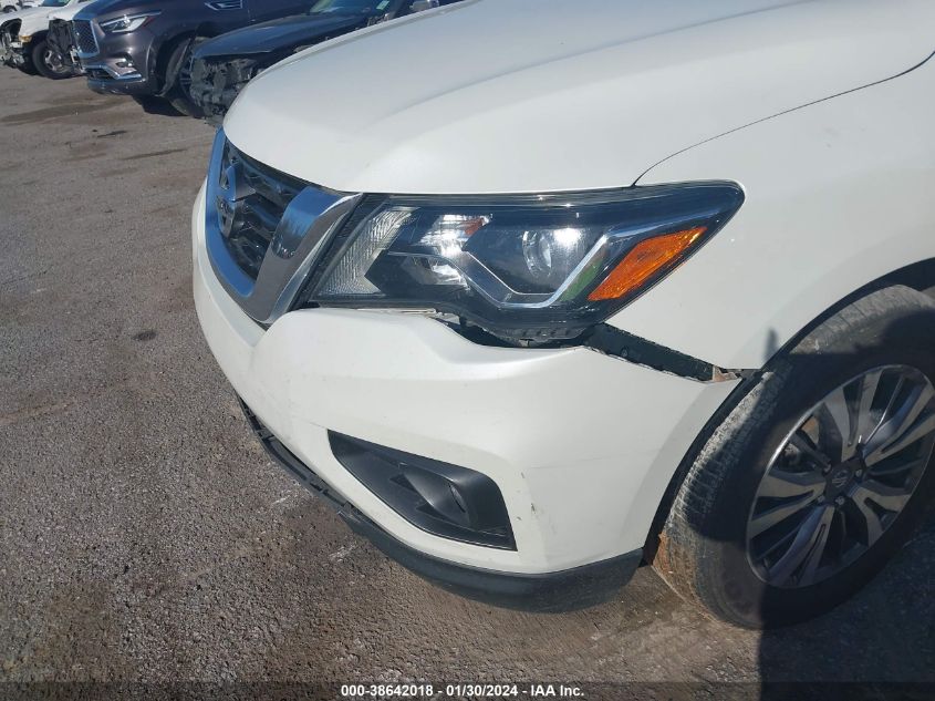 2018 NISSAN PATHFINDER SV - 5N1DR2MN1JC617105