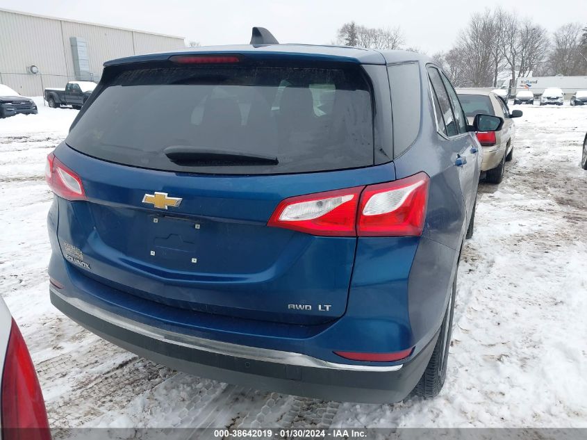 2020 CHEVROLET EQUINOX AWD LT 1.5L TURBO - 3GNAXUEV4LL279897