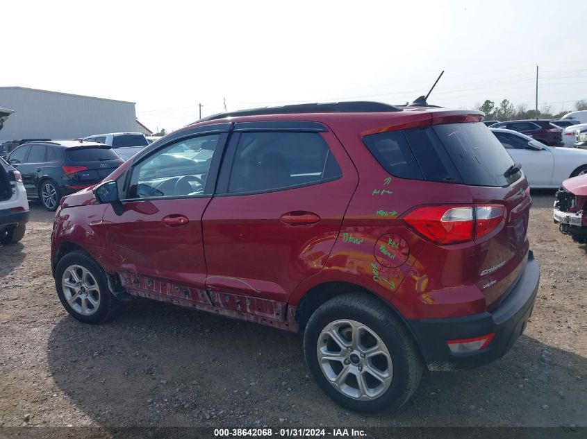 2020 FORD ECOSPORT SE - MAJ6S3GL4LC332635