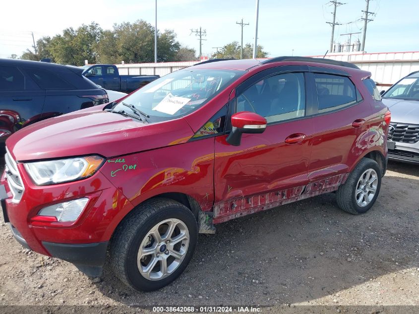 2020 FORD ECOSPORT SE - MAJ6S3GL4LC332635