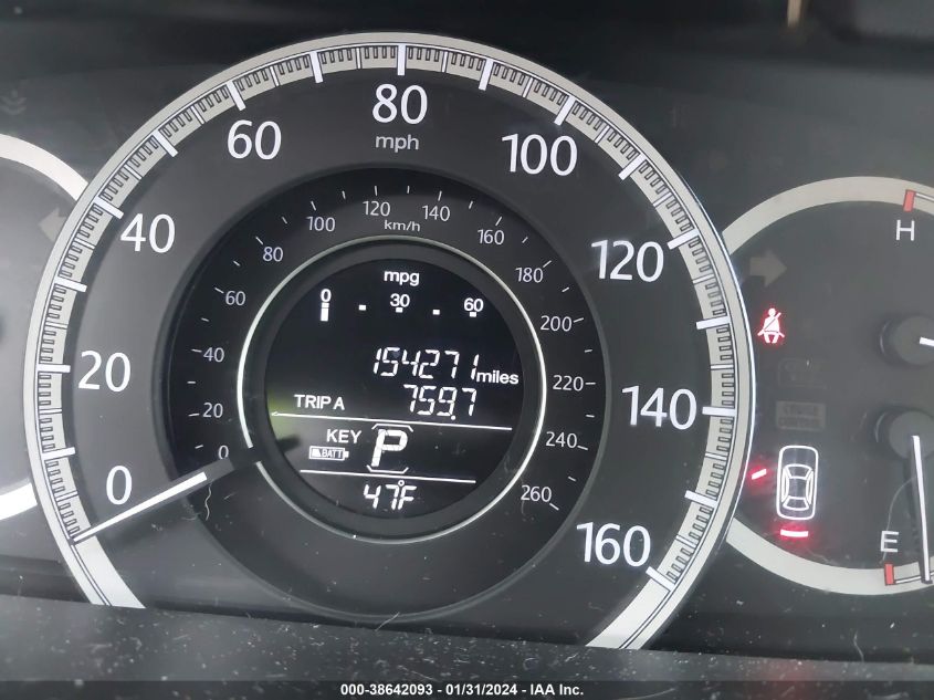 2013 HONDA ACCORD EX-L - 1HGCR2F80DA038843