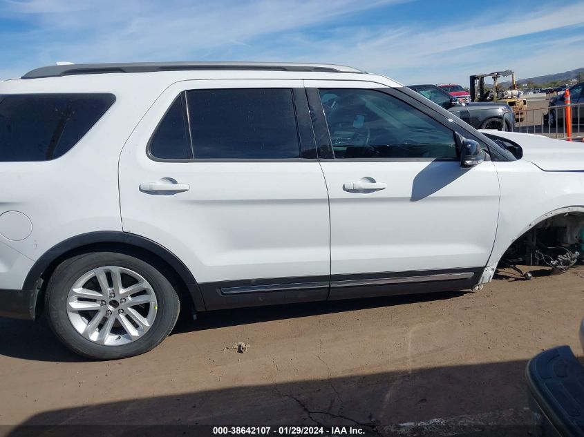 2017 FORD EXPLORER XLT - 1FM5K7D85HGB90188