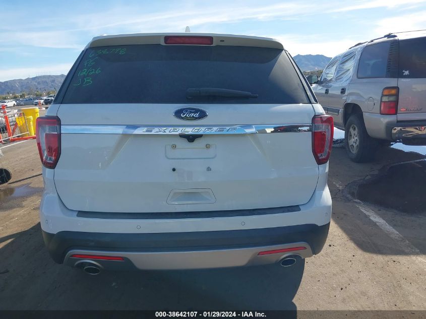 2017 FORD EXPLORER XLT - 1FM5K7D85HGB90188