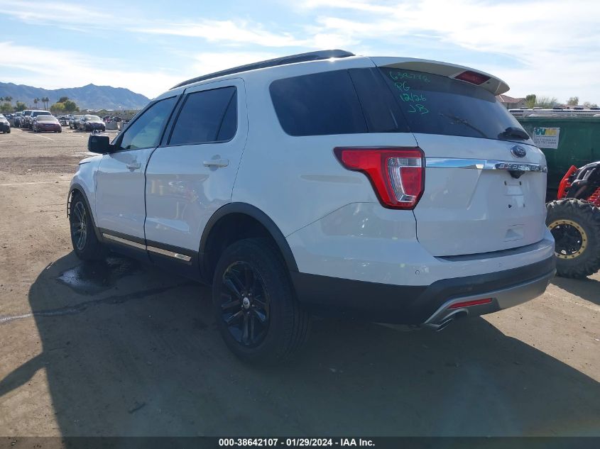 2017 FORD EXPLORER XLT - 1FM5K7D85HGB90188