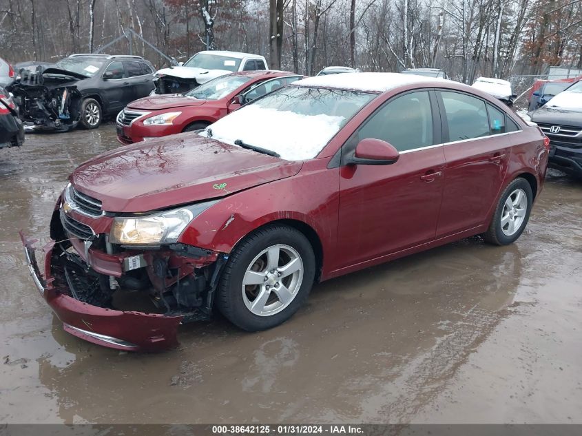 2015 CHEVROLET CRUZE 1LT AUTO - 1G1PC5SB7F7298573