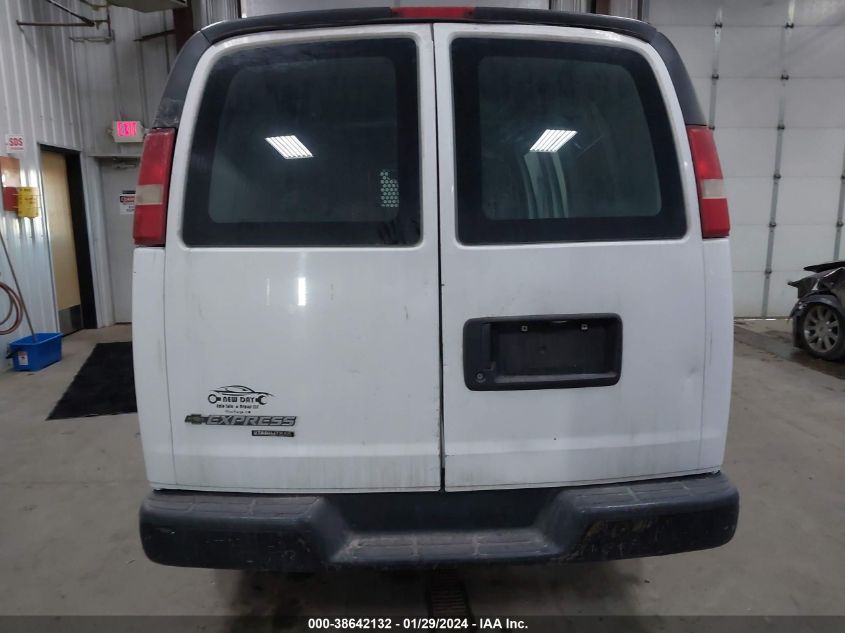 2014 CHEVROLET EXPRESS 2500 WORK VAN - 1GCWGFBA3E1116731