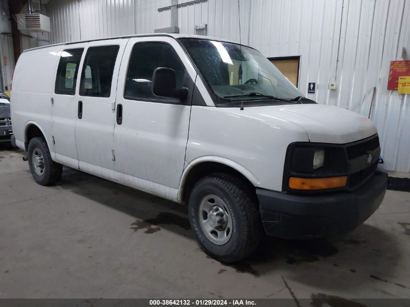2014 CHEVROLET EXPRESS 2500 WORK VAN - 1GCWGFBA3E1116731