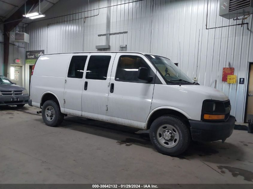2014 CHEVROLET EXPRESS 2500 WORK VAN - 1GCWGFBA3E1116731
