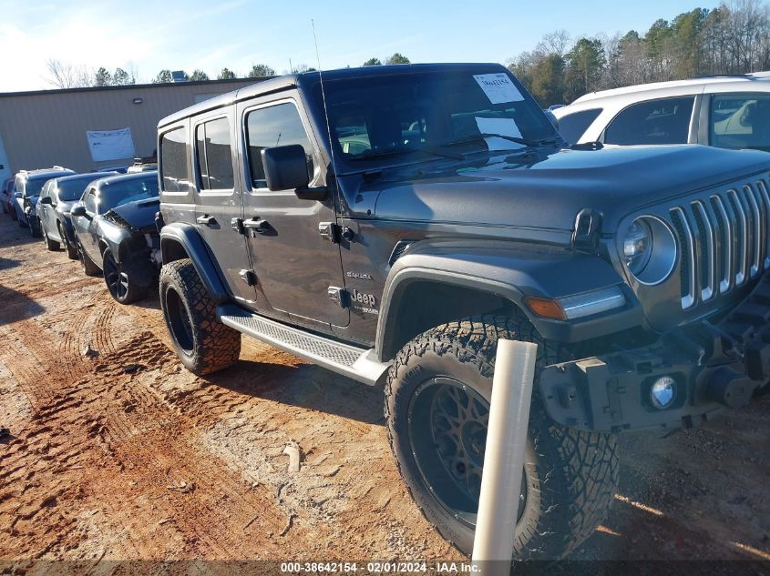 2019 JEEP WRANGLER UNLIMITED SAHARA 4X4 - 1C4HJXEN8KW615912