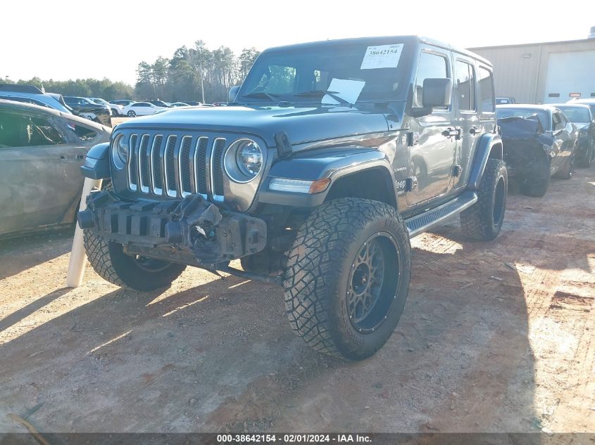 2019 JEEP WRANGLER UNLIMITED SAHARA 4X4 - 1C4HJXEN8KW615912