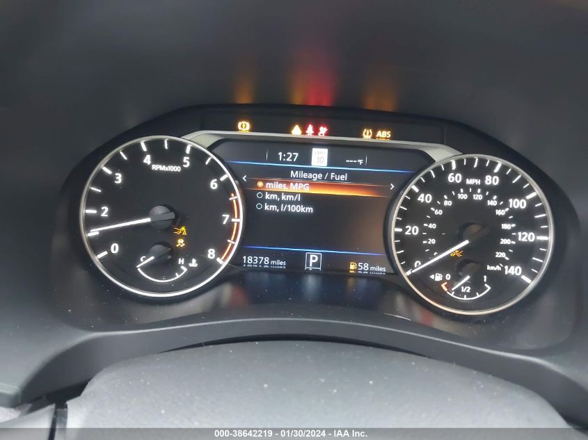 2023 NISSAN ALTIMA SL FWD - 1N4BL4EV9PN355683