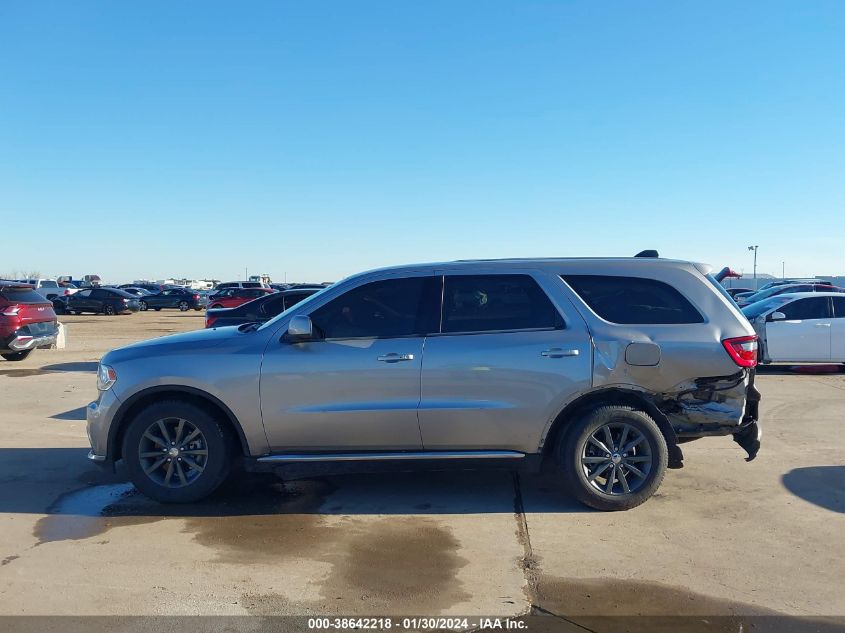 2018 DODGE DURANGO SXT RWD - 1C4RDHAG0JC393360