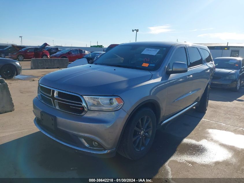 2018 DODGE DURANGO SXT RWD - 1C4RDHAG0JC393360
