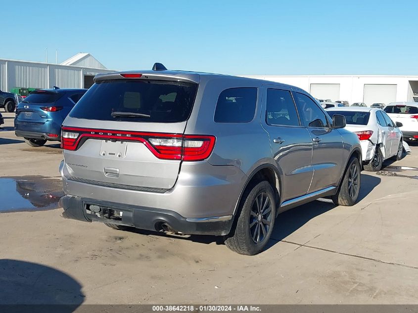 2018 DODGE DURANGO SXT RWD - 1C4RDHAG0JC393360