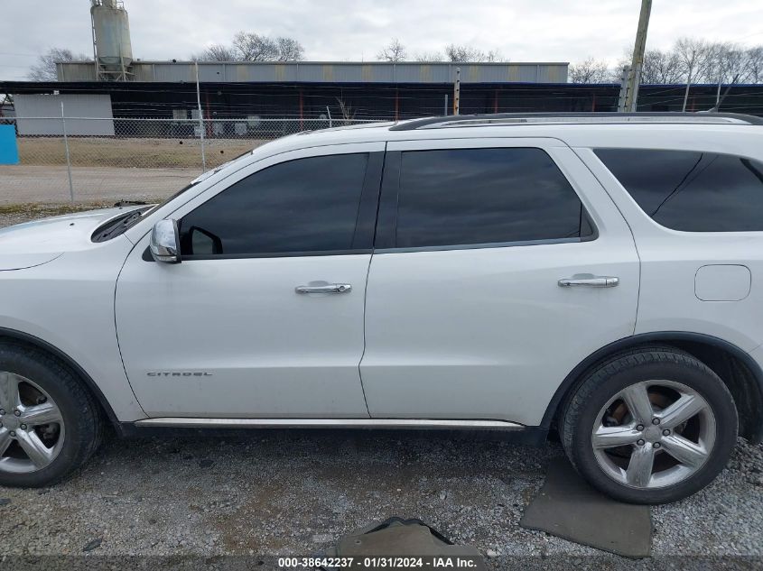2013 DODGE DURANGO CITADEL - 1C4SDHET2DC667767