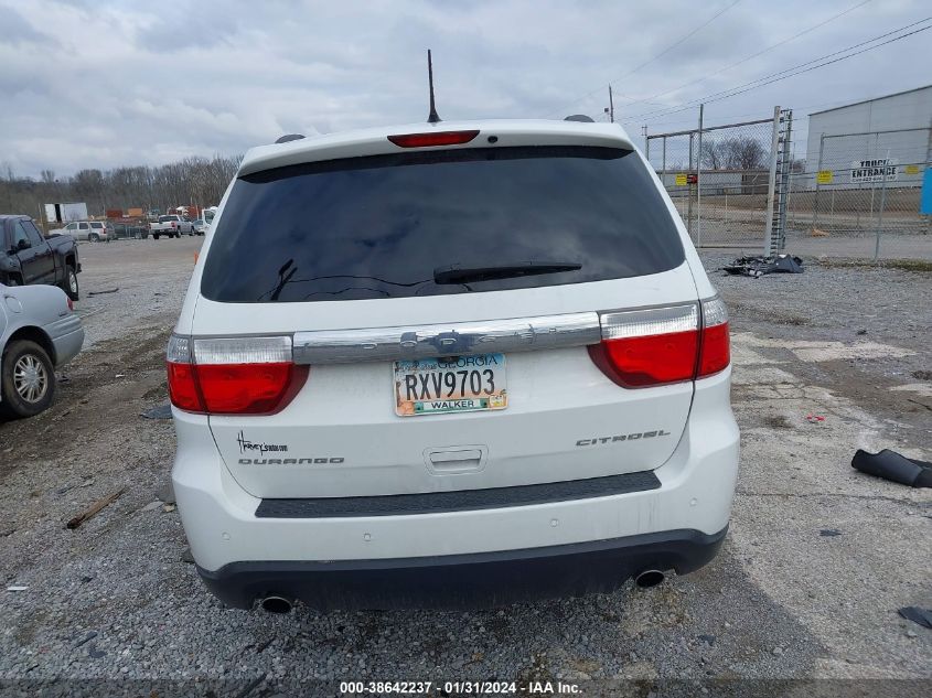 2013 DODGE DURANGO CITADEL - 1C4SDHET2DC667767