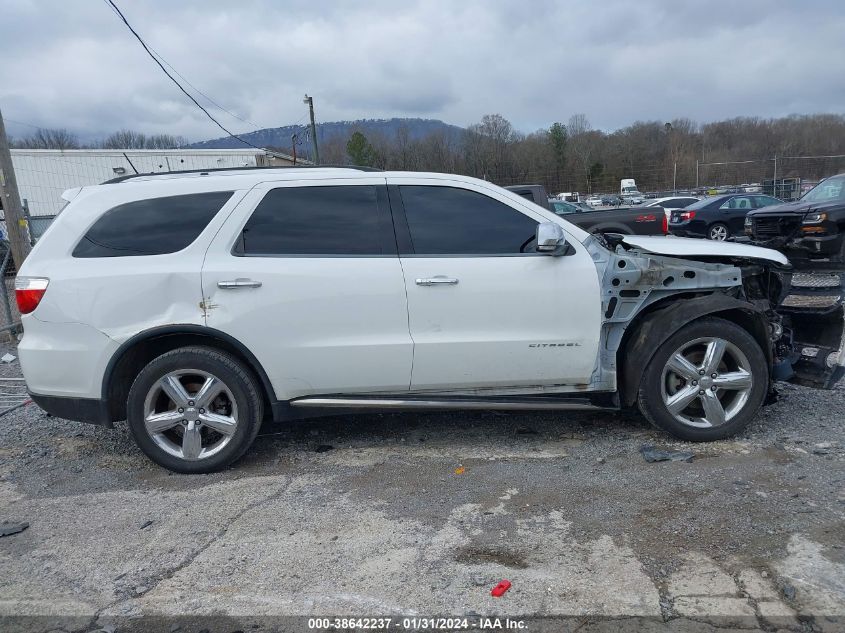 2013 DODGE DURANGO CITADEL - 1C4SDHET2DC667767