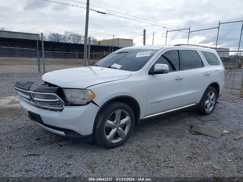 2013 DODGE DURANGO CITADEL - 1C4SDHET2DC667767