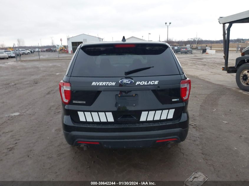 2017 FORD UTILITY POLICE INTERCEPTOR 1FM5K8ARXHGA62774
