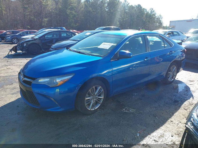 2017 TOYOTA CAMRY SE - 4T1BF1FK3HU656747