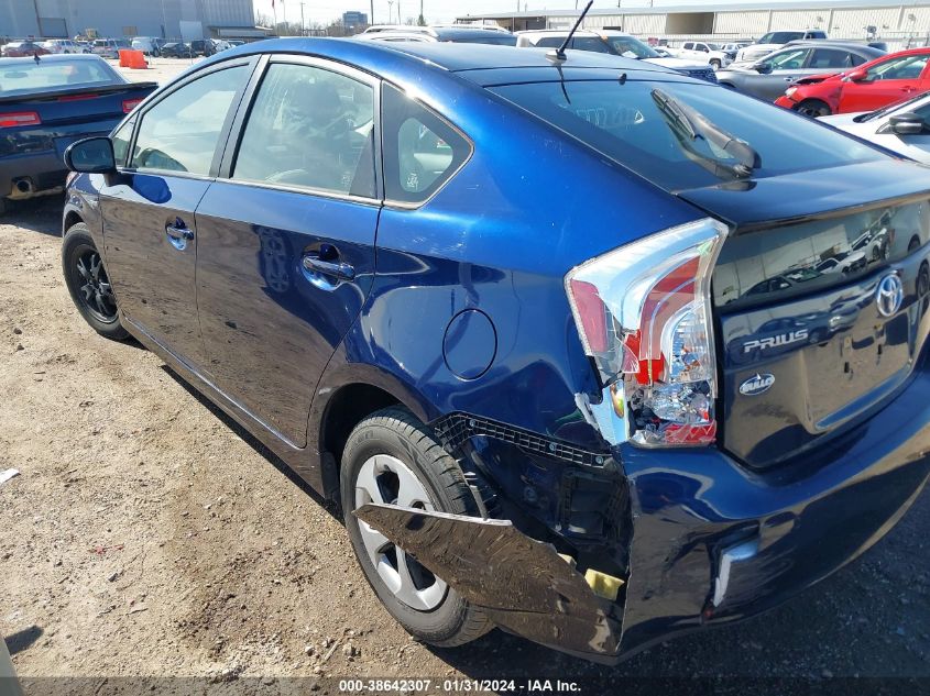 2014 TOYOTA PRIUS - JTDKN3DU5E1760113