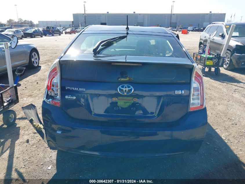 2014 TOYOTA PRIUS - JTDKN3DU5E1760113