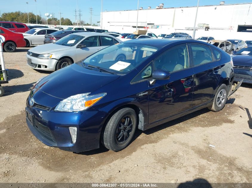 2014 TOYOTA PRIUS - JTDKN3DU5E1760113