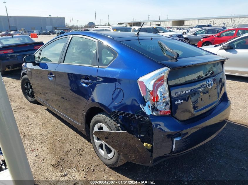2014 TOYOTA PRIUS - JTDKN3DU5E1760113