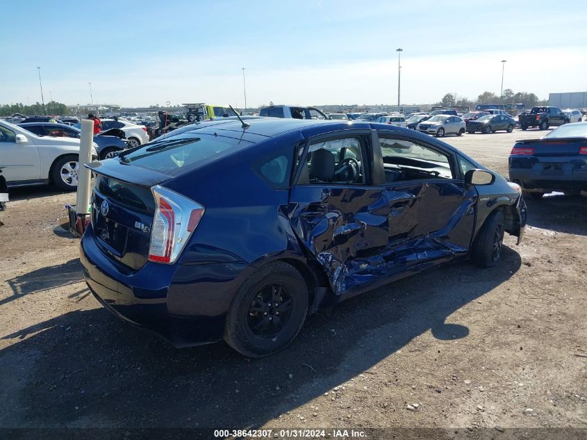 2014 TOYOTA PRIUS - JTDKN3DU5E1760113