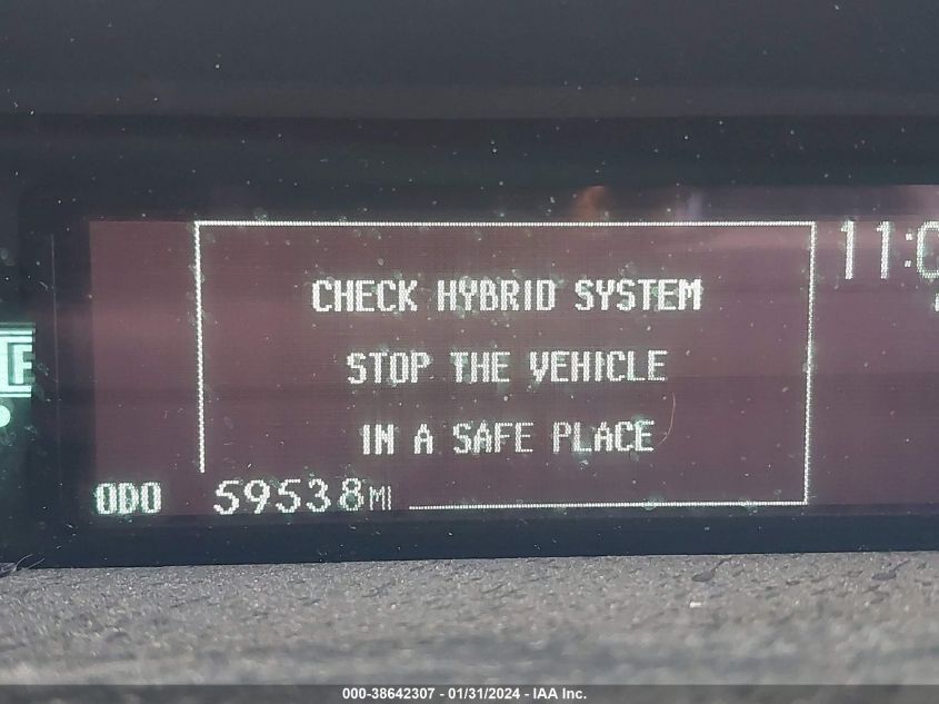 2014 TOYOTA PRIUS - JTDKN3DU5E1760113