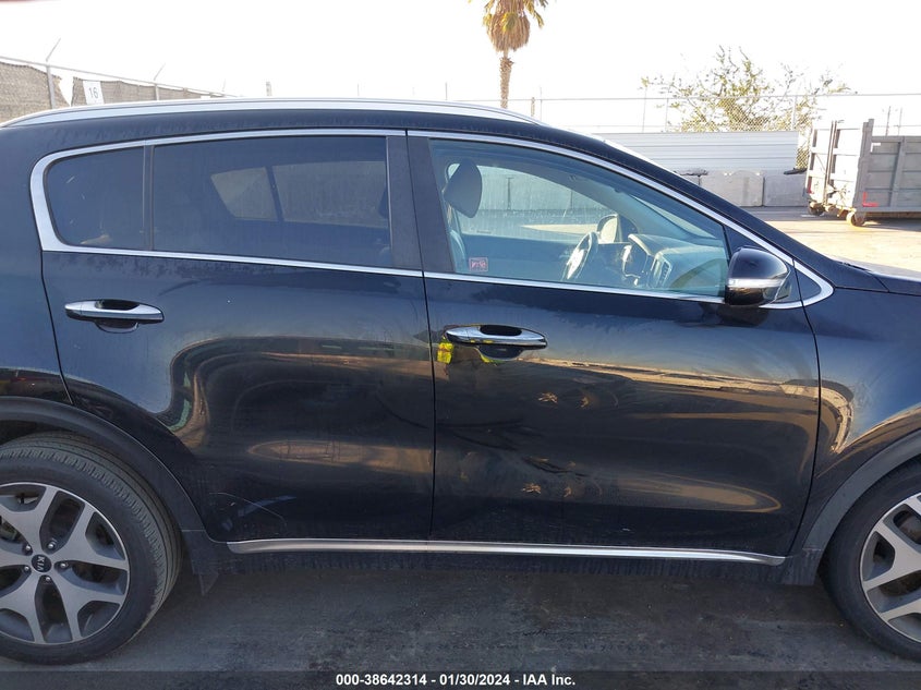 VIN KNDPR3A62H7219313 2017 KIA SPORTAGE SX TURBO