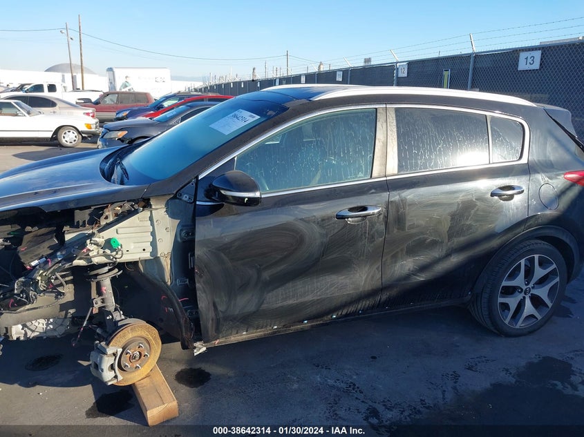 VIN KNDPR3A62H7219313 2017 KIA SPORTAGE SX TURBO