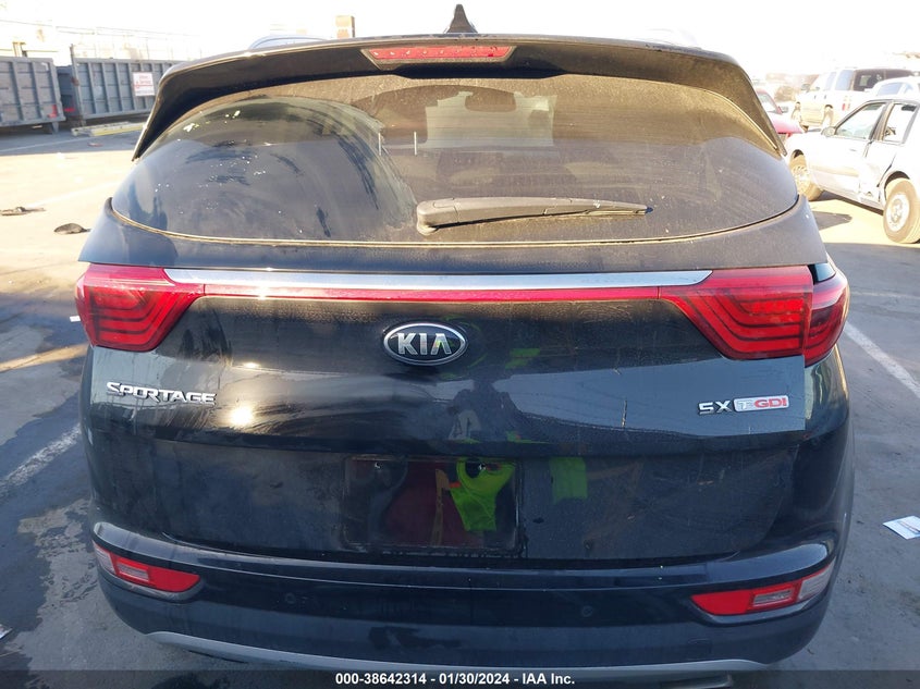 VIN KNDPR3A62H7219313 2017 KIA SPORTAGE SX TURBO