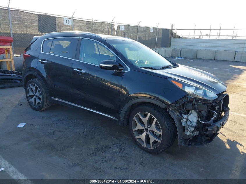 VIN KNDPR3A62H7219313 2017 KIA SPORTAGE SX TURBO