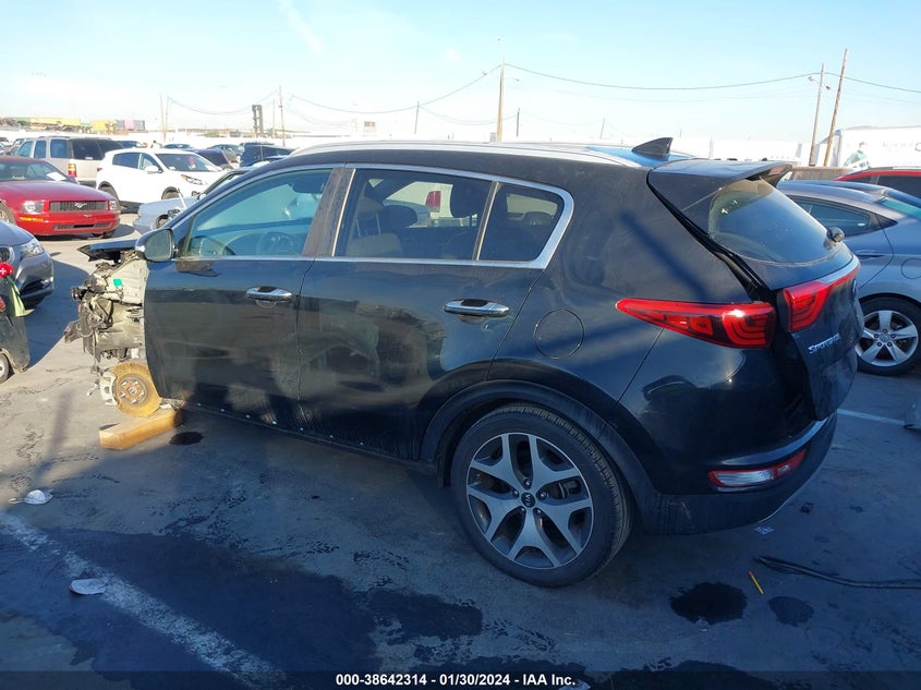 VIN KNDPR3A62H7219313 2017 KIA SPORTAGE SX TURBO