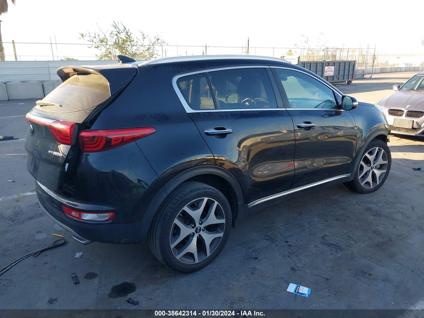 VIN KNDPR3A62H7219313 2017 KIA SPORTAGE SX TURBO