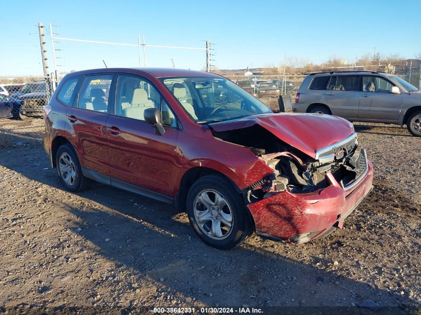 2014 SUBARU FORESTER 2.5I - JF2SJAAC6EH532674
