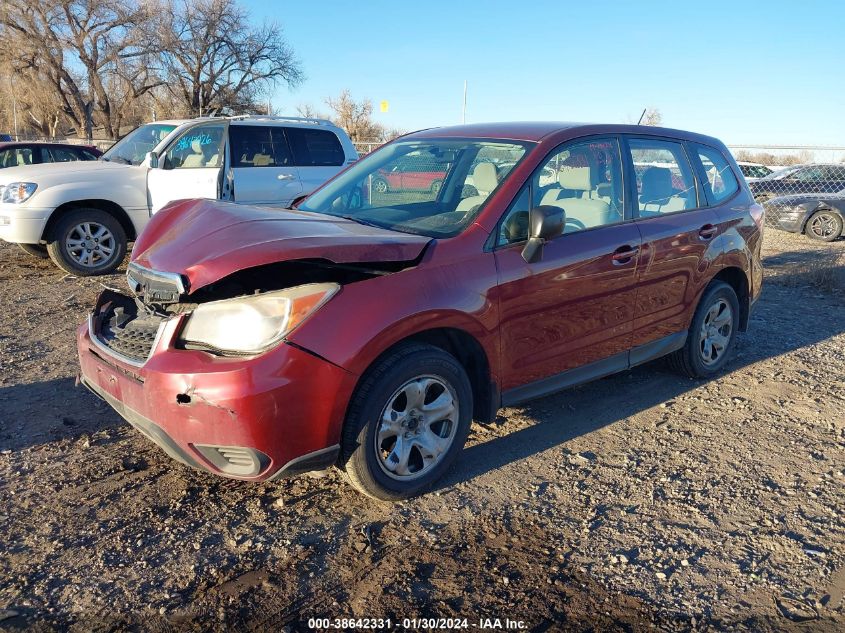 2014 SUBARU FORESTER 2.5I - JF2SJAAC6EH532674