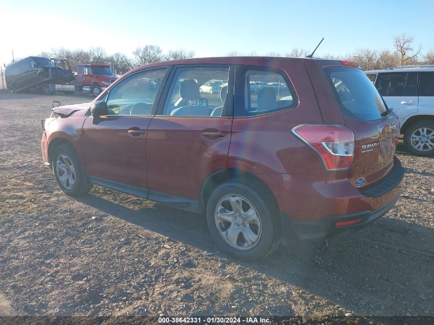 2014 SUBARU FORESTER 2.5I - JF2SJAAC6EH532674