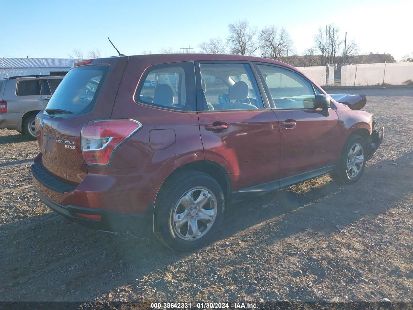 2014 SUBARU FORESTER 2.5I - JF2SJAAC6EH532674