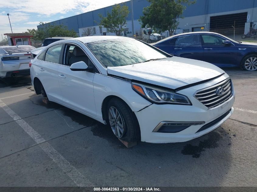 2015 HYUNDAI SONATA SE - 5NPE24AF9FH203149