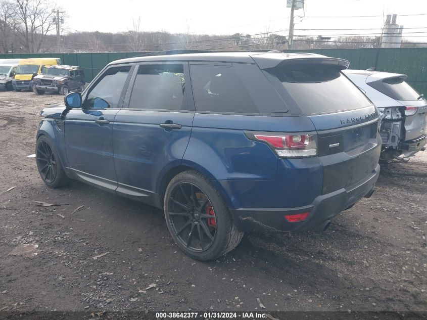 2014 LAND ROVER RANGE ROVER SPORT 5.0L V8 SUPERCHARGED - SALWR2TF1EA502330