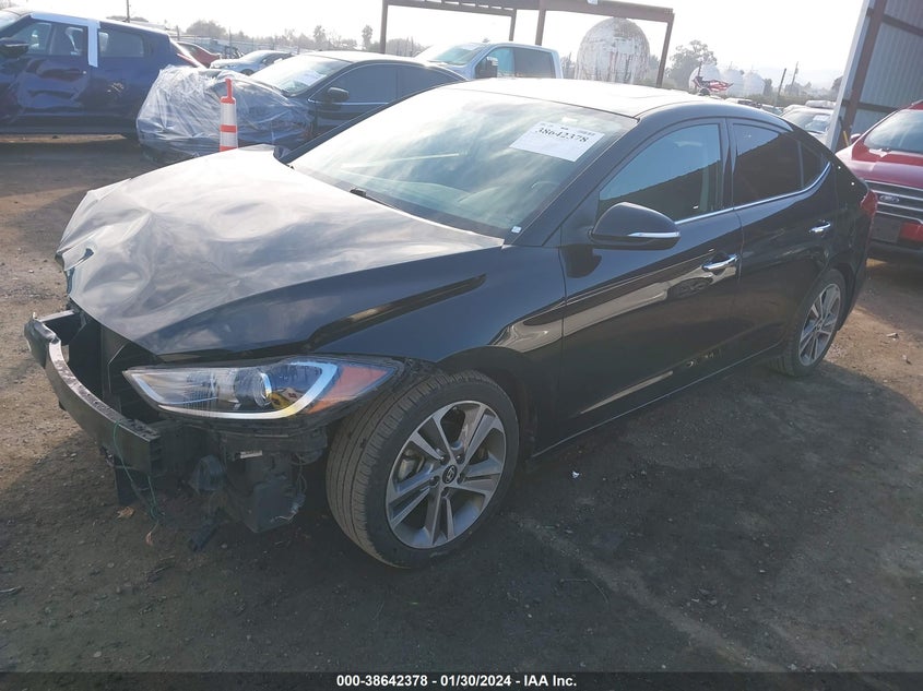 VIN 5NPD84LF0HH101099 2017 HYUNDAI ELANTRA SE/VALUE/LIMITED