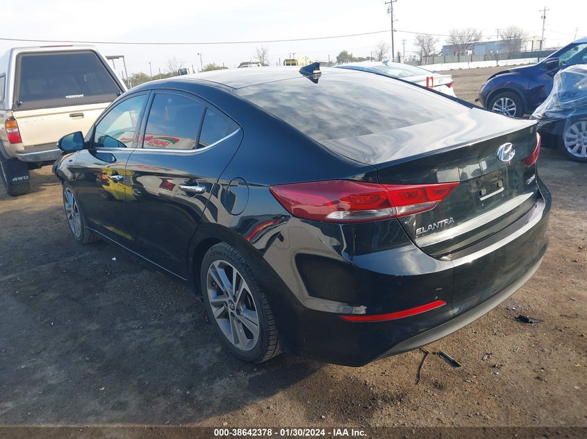 VIN 5NPD84LF0HH101099 2017 HYUNDAI ELANTRA SE/VALUE/LIMITED