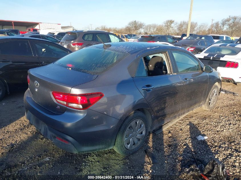 2019 KIA RIO S - 3KPA24AB6KE198194