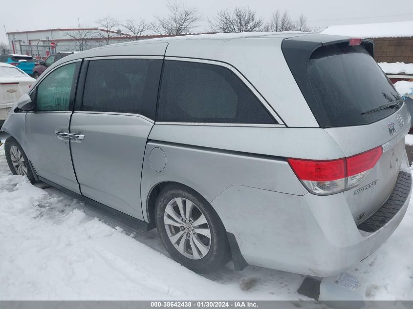 2014 HONDA ODYSSEY EX-L - 5FNRL5H66EB046929