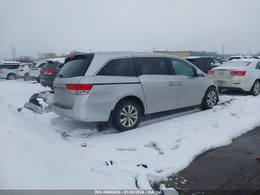2014 HONDA ODYSSEY EX-L - 5FNRL5H66EB046929