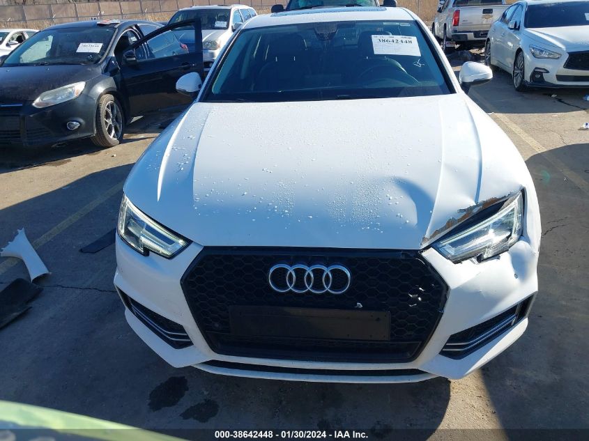 2017 AUDI A4 PREMIUM PLUS - WAUENAF48HN026347
