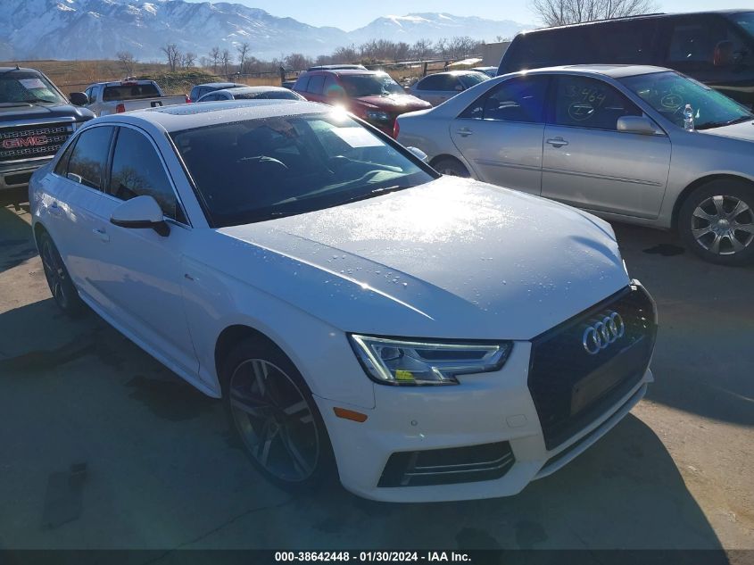 2017 AUDI A4 PREMIUM PLUS - WAUENAF48HN026347